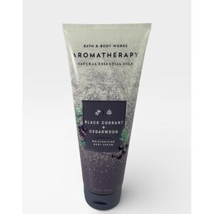 Bath & Body Works Aromatherapy Moisturizing Body Cream Black Currant & Cedarwood